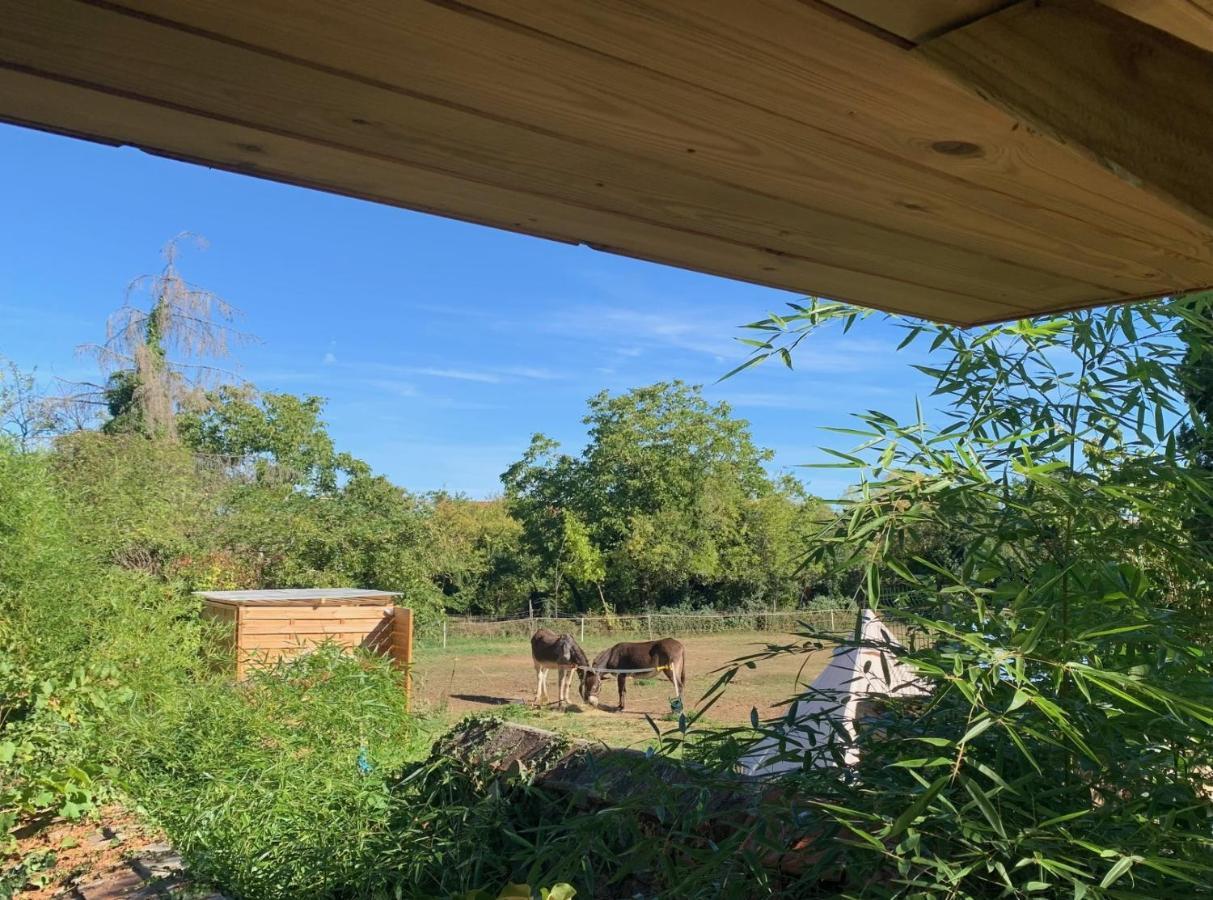 Cabane Bambou Huriel Exterior foto